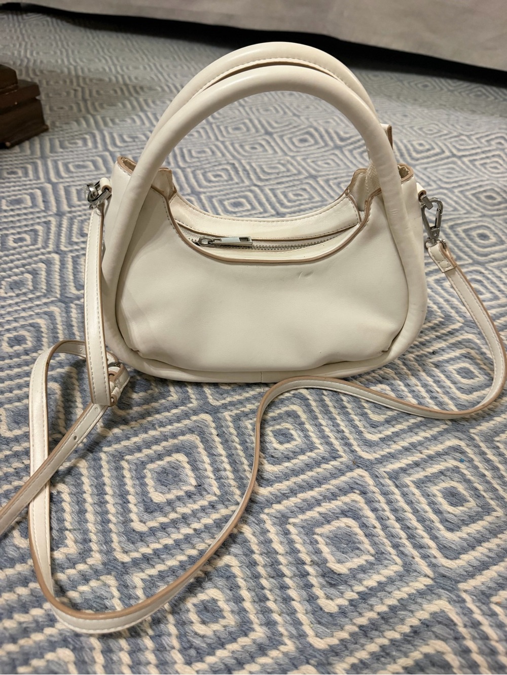 Targets a new day White Women's Top-Handle Crossbody Bag
